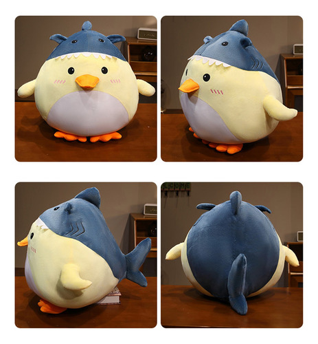 Cojín De Juguete Funny Sharks Ducks Sharks Cute Stucks
