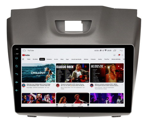 Central Multimidia S10 Lt Ltz 12/15 Android 13 2gb 64gb 9p