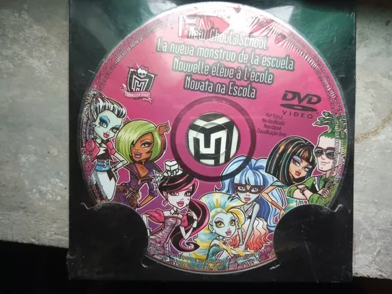 Monster High La Nueva Monstruo De La Escuela Dvd