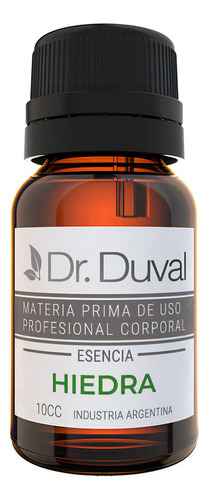  Esencias Para Cremas X10ml Duval X1 Unidad Tipo de envase Hiedra