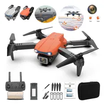 Comprar Drone Mini Profissional E99 Pro Com 1 Câmera Hd E 1 Bateria Cor Orange+1 Camera Hd-1 Battery