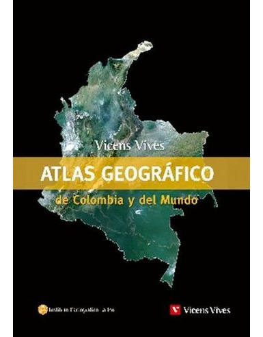 Libro Atlas Geografico De Colombia Y El Mundo