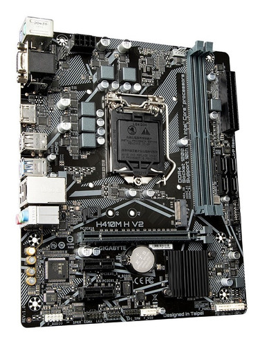 Imagen 5 de 6 de Motherboard H410m H V2 Gigabyte S1200 Ddr4