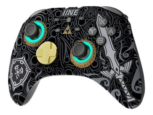 Controlador Zelda Ares Led Elite para Nintendo Switch Macro P2 Line