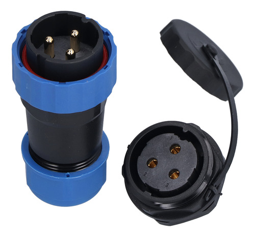 Conector Impermeable, Tuerca Trasera, Enchufe De Alimentació