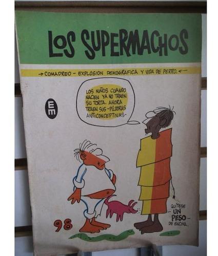 Comic Los Supermachos 98 Editorial Posada Vintage A