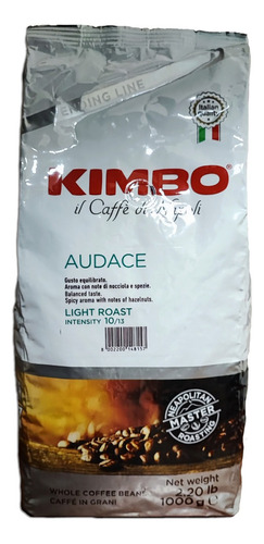 Cafe Kimbo Espresso Vending Audace 1kg Grano Entero