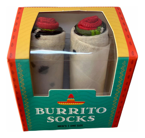 Par De Medias Marca The Orrsum Stock Co Modelo Burrito Socks