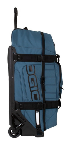 Imagen 4 de 5 de Maleta Equipaje Ogio Rig 9800 Wheeled Basalt Azul Motocross