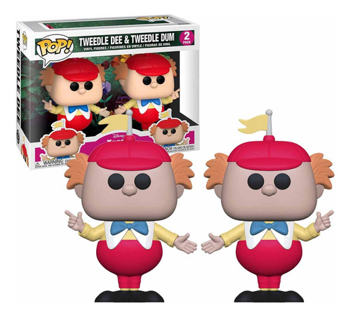 Funko Pop Tweedle Dum Dee 2 Pack Alicia Wonderland Alice 