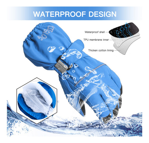 A Manoplas De Invierno Gs For Thermal Ski