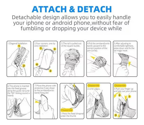 Universal Porta Celular Brazo Gym Ejercicio Correr