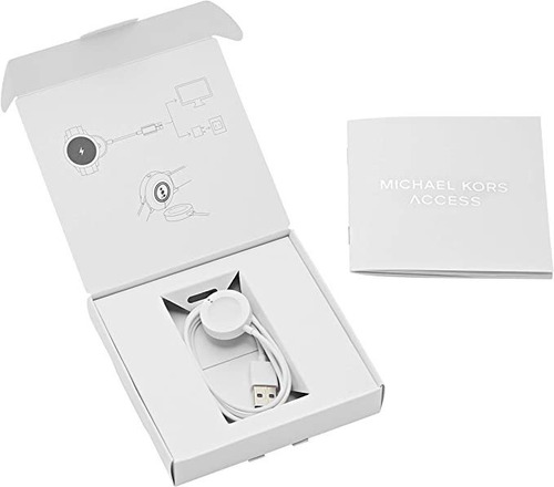 Imagen 2 de 4 de Michael Kors Access Smartwatch Charger - Blanco (modelo: Mk.
