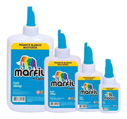 Pegante Liquido Marfil 125g *2 Unidades