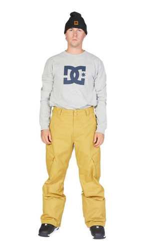 Pantalon Snowboard Hombre Dc Banshee Amarillo