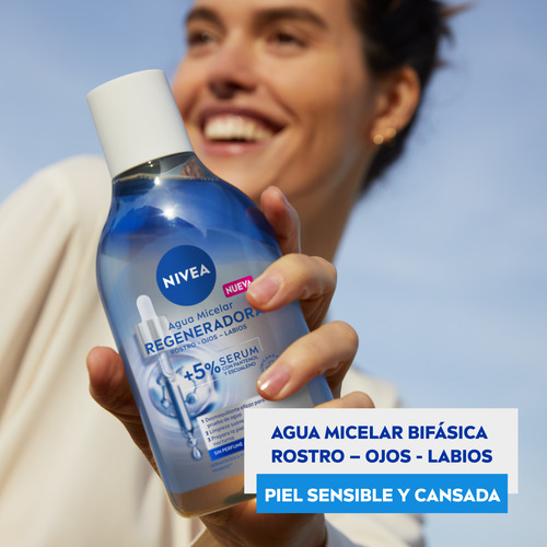 Nivea Agua Micelar Bifásica Regeneradora 400ml