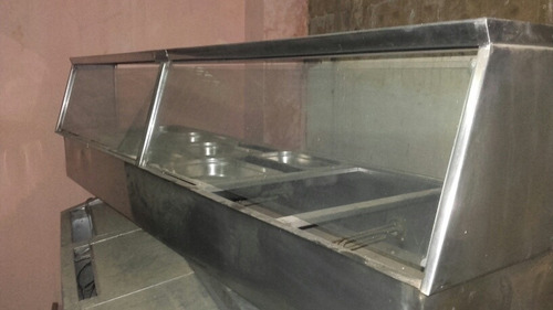 Imagen 1 de 6 de Baño De Maria En Acero Inoxidable, Para 6 Bendejas Grandes