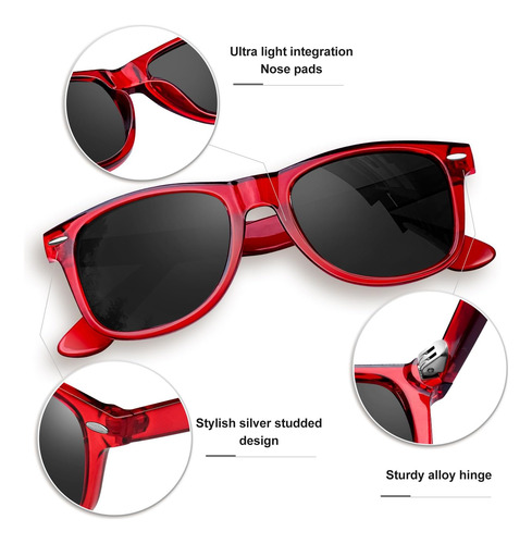 Kanastal Gafas De Sol Polarizadas Con Protección Uv, Gafas D