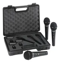 Comprar Set De 3 Microfonos Dinamicos Behringer Xm1800s Prm