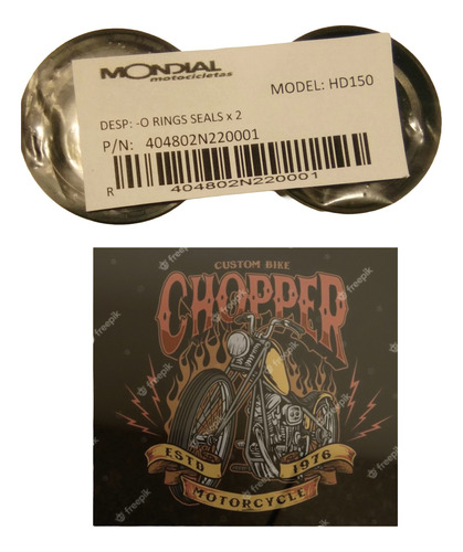 Reten Barral Mondial Hd150 (par) Chopper