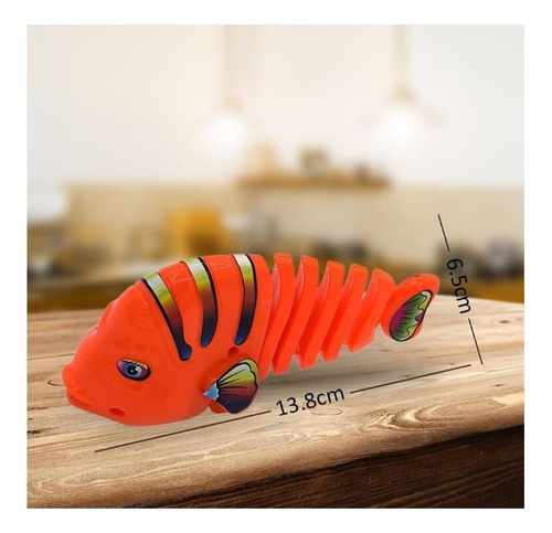 Juguetes De Peces De Dibujos Animados Oscilantes Con