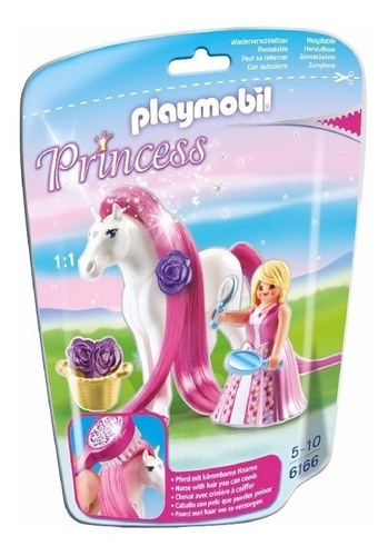 Playmobil 6166 Princesa Rosalie Con Caballo  Mundo Manias