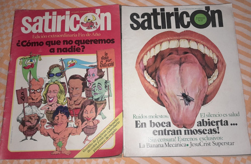 Revistas Satiricon 