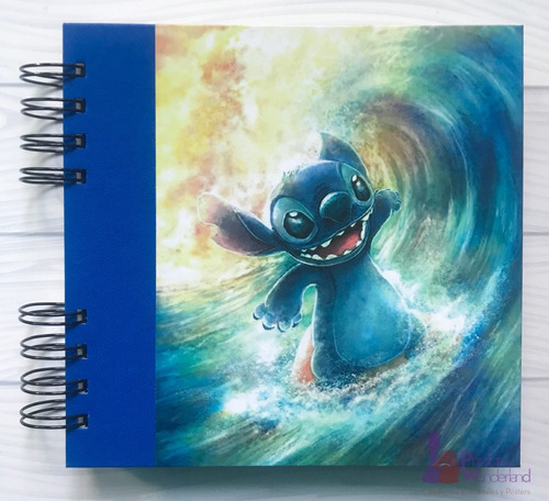 Cuaderno Artesanal De Disney - Stitch