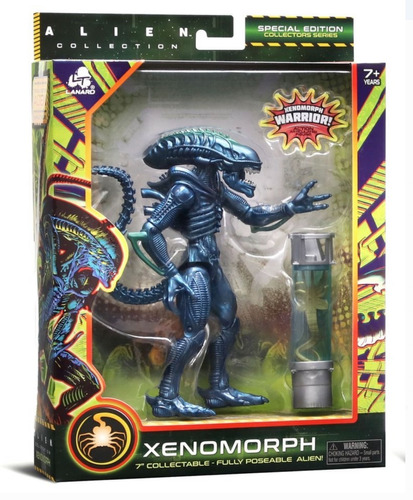 Figura Alien Xenomorph Articulada 21 Cms Con Accesorios