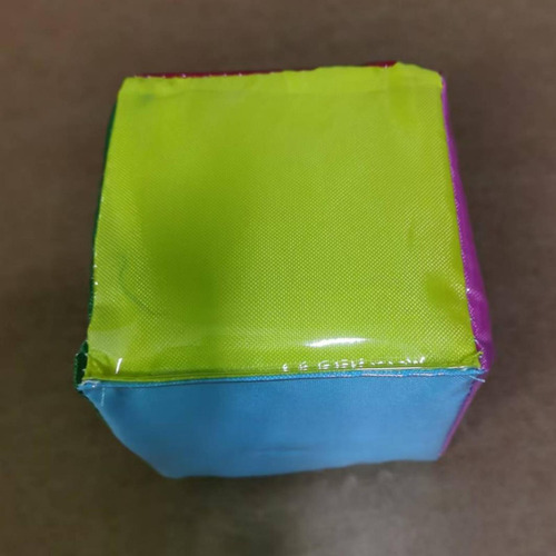 2 Dados Educativos Con Ranura Para Tarjetas, Dados Blandos