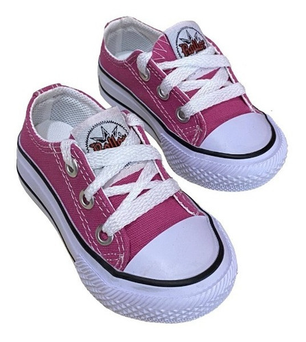 Zapatillas De Tela Lona Niños Niñas Nene Nena Roller Liviana