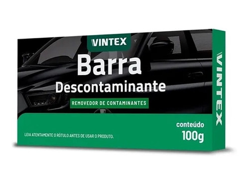 Clay Bar - Barra Descontaminante 100g Vintex