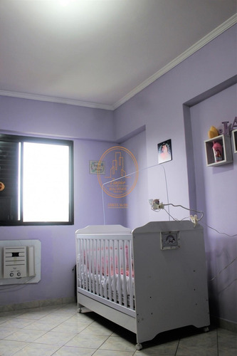 Apartamento Com 2 Dormitório(s) Localizado(a) No Bairro Vila Mathias Em Santos / Santos - 6243