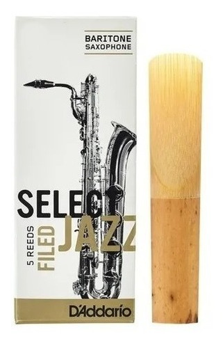 Palheta D'addario Select Jazz Filed Sax Baritono- Escolha Nº