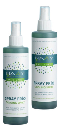 Pack 2 Unidades Spray Frio Naay 250ml Dolores Musculares