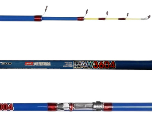 Caña Waterdog Raw 3604 Telescopica 3.6 Mts Pejerrey
