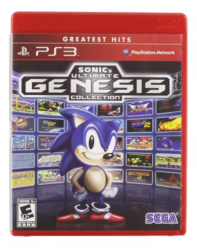 GTAGAMES - XBOX 360. SONIC ULTIMATE GENESIS. 40 JOGOS DE MEGADRIVE. NOVO.