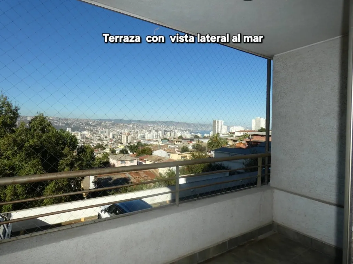 Imagen 3 de 29 de Departamento Viña Del Mar Excelente Seguro Vista Lateral Mar