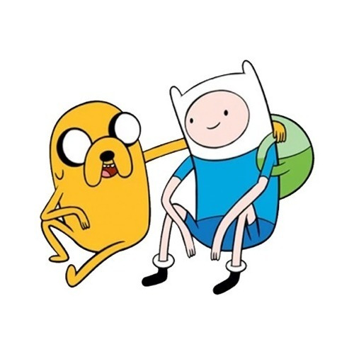 Patch Estampado De Hora De Aventura Termocolante Finn E Jake