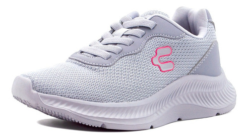 Tenis Charly Deportivo Running Dama Gris/gris 22-26