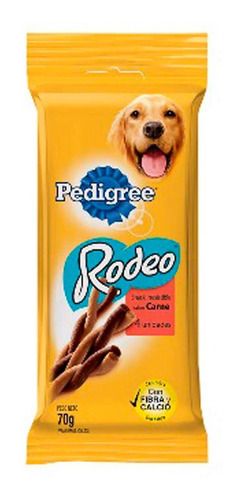 Pack X 20 Unid. Alim P/animales  Rodeo Carne 1 Un Pedigree