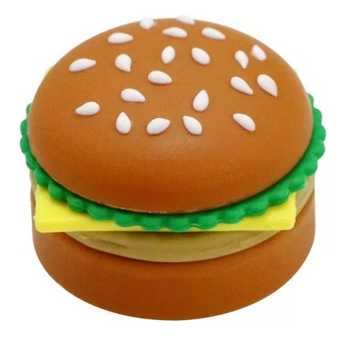 Pendrive Memoria Flash Usb 128gb Figura Hamburguesa Kawaii