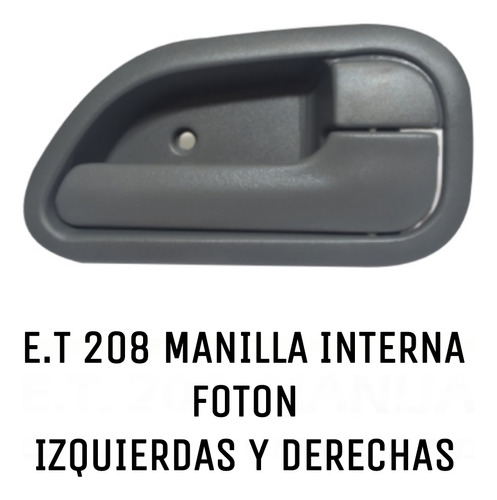 Manilla Interna De Foton Izquierdas Y Derechas 