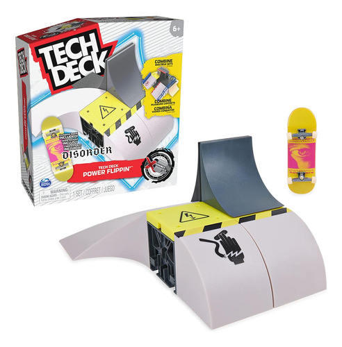 Tech Deck, Power Flippin, X-connect Park Creator, Juego De R
