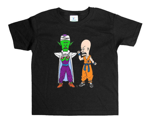 Remera Negra Niños Beavis And Butthead R75