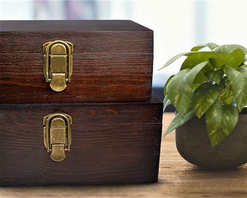 Cajas De Madera Bighala A Mano Decorativa De Madera De De De