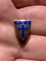 Comprar Pin Acción Católica Argentina Esmaltado En Fantástico Estado Plateado Insignia Católica