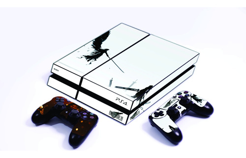 Skin Para Ps4 Fat Final Fantasy Vii Branca