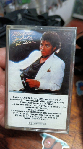 Michael Jackson Triller Cassette (Usado)