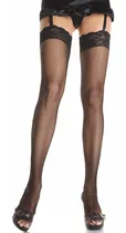 Comprar Medias De Malla Sexy Liguero Encaje. Erotica, Sensual. S M L